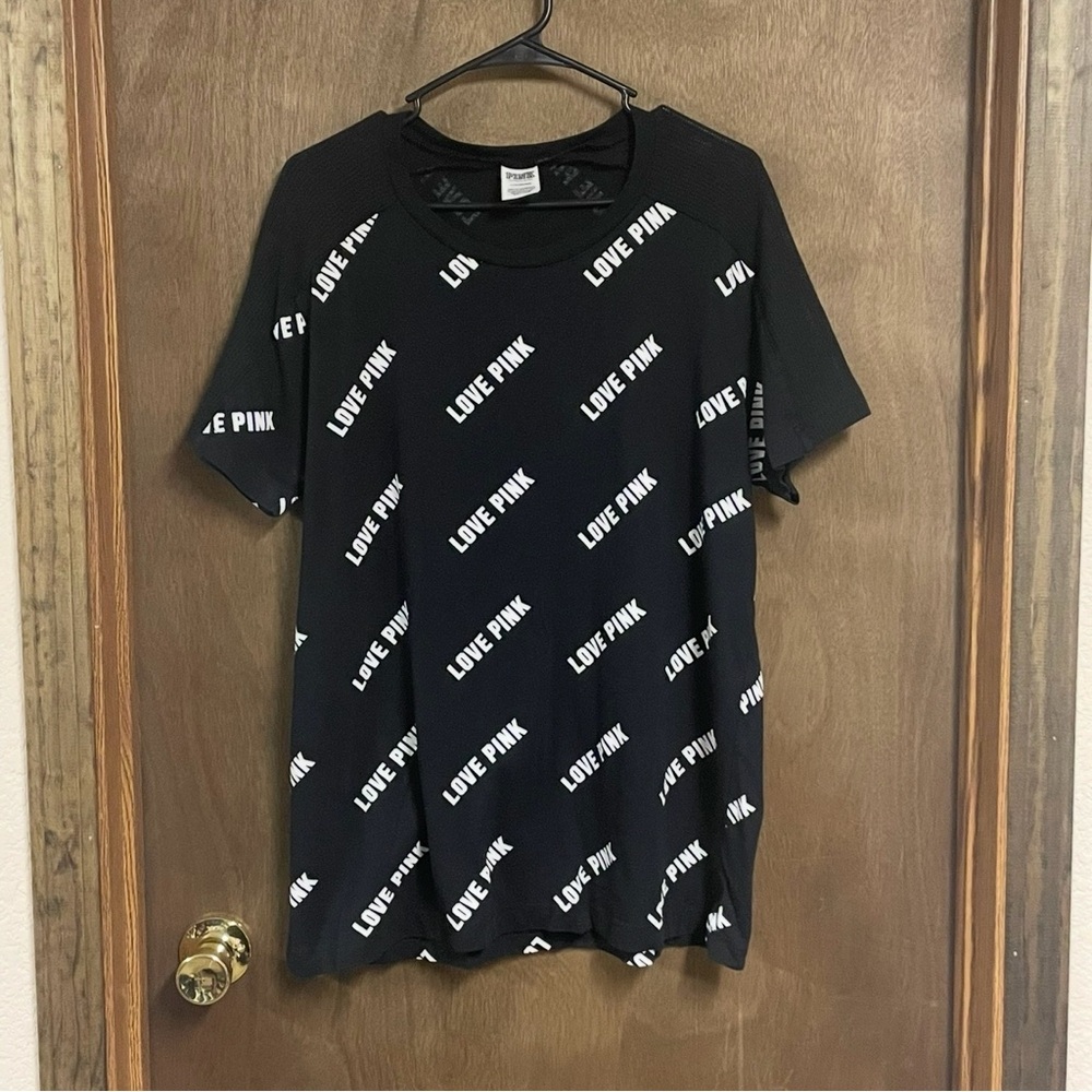 Victorias Secret Pink‎ Short Sleeve Shirt Large